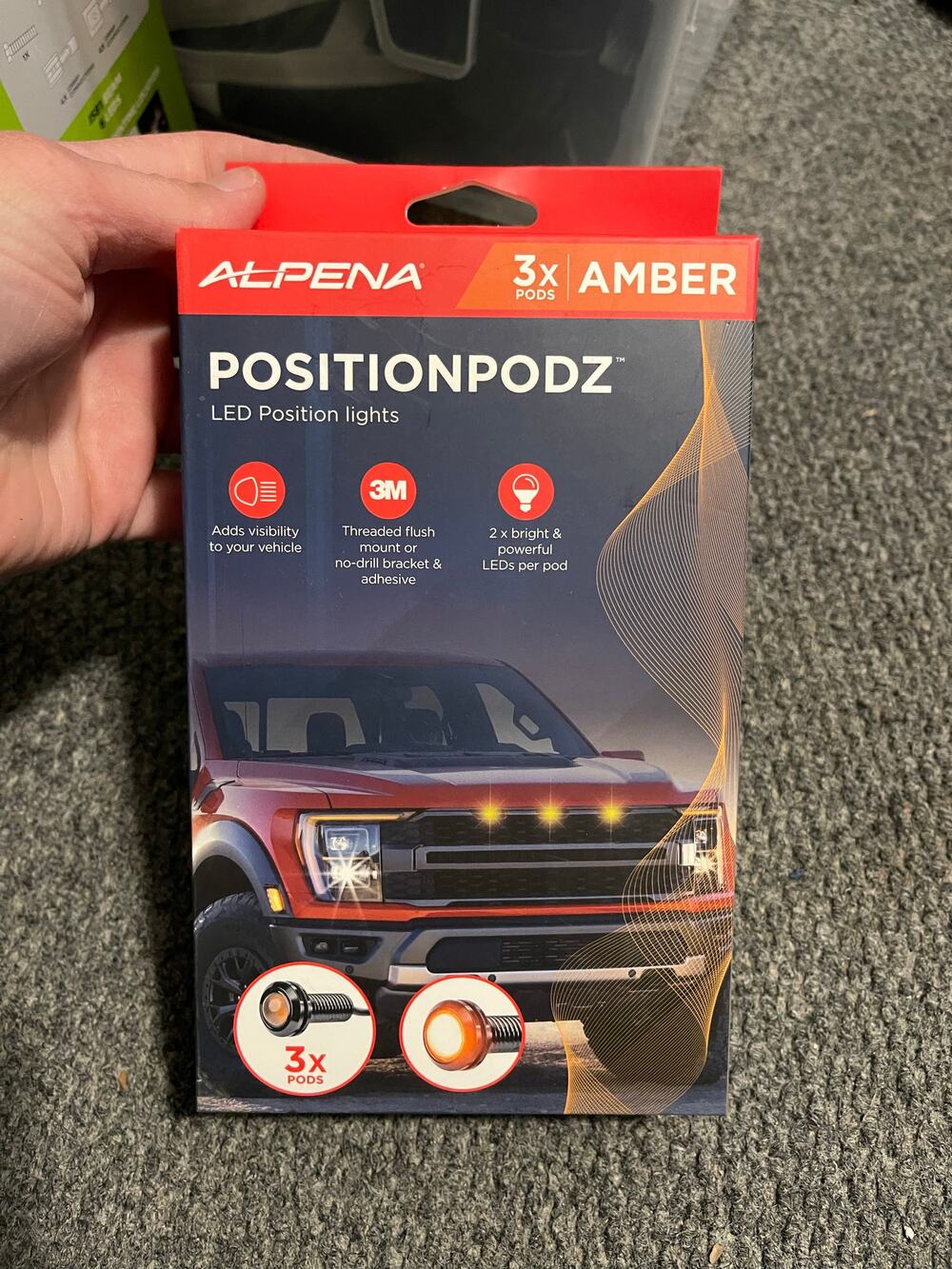 NWT Alpena LED light pods